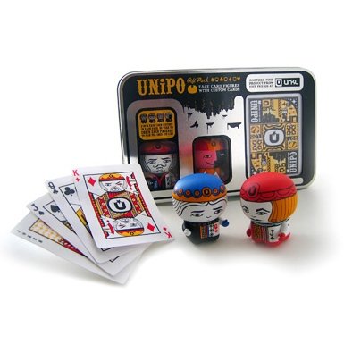 unipoker figure by Unklbrand, produced by Unklbrand. Front view.