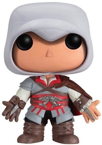 POP! Assassins Creed - Ezio figure by Funko, produced by Funko. Front view.