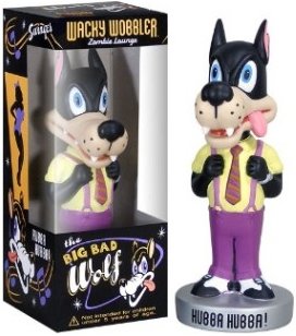 Big Bad Wolf figure by Funko, produced by Funko. Front view.