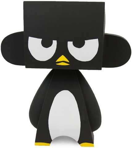 Badtz Maru  figure by Jeremy Madl (Mad). Front view.