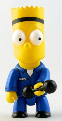 Bart The Murderer 3 figure by Matt Groening, produced by Toy2R. Front view.