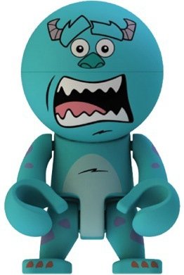 Disney Trexi Blind Box Series 1 - Sully figure by Disney, produced by Play Imaginative. Front view.