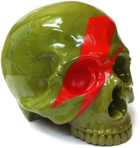 1/1 Skull Head - Chermy-Bom figure by Secret Base, produced by Secret Base. Front view.
