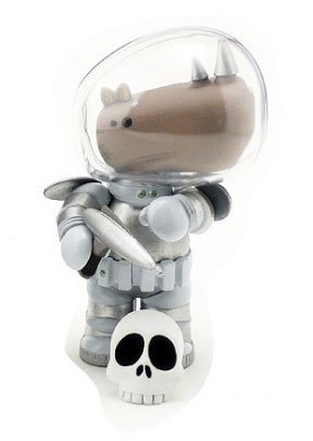 Affonso figure by Patrick Ma, produced by Rocketworld. Front view.