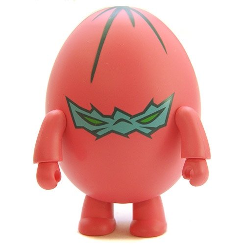 Tygun Egg Qee figure by Tygun, produced by Toy2R. Front view.