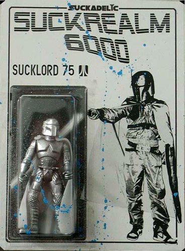 Sucklord 75 figure by Sucklord, produced by Suckadelic. Front view.
