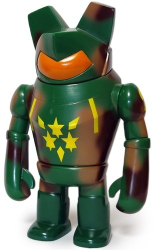 Cosmicat Robo (コズミキャット・ロボ)  figure by Gen Kitajima (P.P.Pudding), produced by P.P.Pudding. Front view.