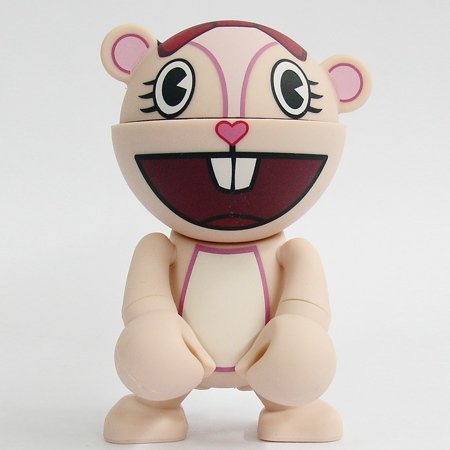Giggles figure by Happy Tree Friends, produced by Play Imaginative. Front view.
