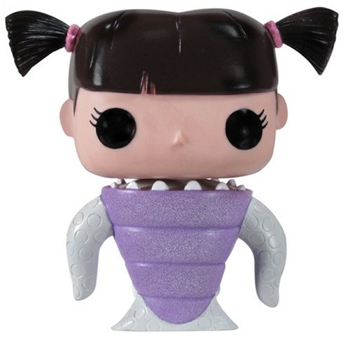 Boo figure by Disney, produced by Funko. Front view.