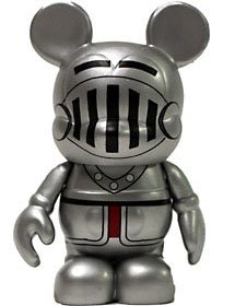 Shining Knight figure by Adrianne Draude, produced by Disney. Front view.