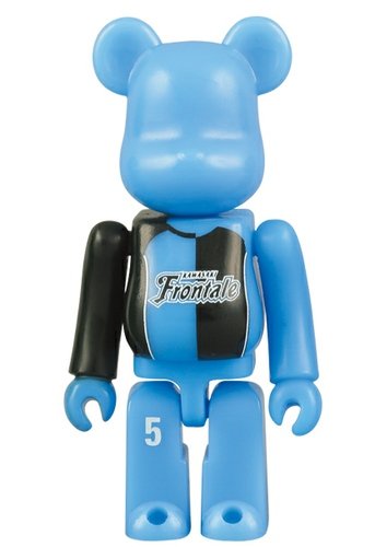 Kawasaki Frontale Be@rbrick 70% figure, produced by Medicom Toy. Front view.