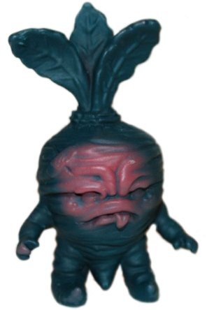 Baby Deadbeet - Bruiser figure by Scott Tolleson, produced by October Toys. Front view.