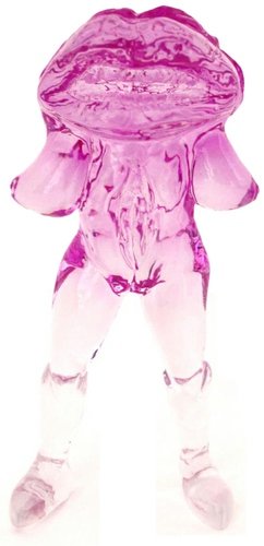 Lips Vagina Monster (Purple Fade) figure by Carlos Enrique Gonzalez. Front view.