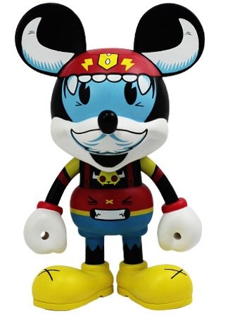 Mickey from The Alps figure by Dgph, produced by Play Imaginative. Front view.