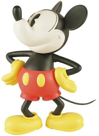 Mickey Mouse Comic ver. - VCD No.77  figure by Disney, produced by Medicom Toy. Front view.