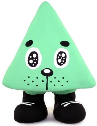 My Little Arpie (v2) - Green figure by Jon Knox (Hello, Brute). Front view.