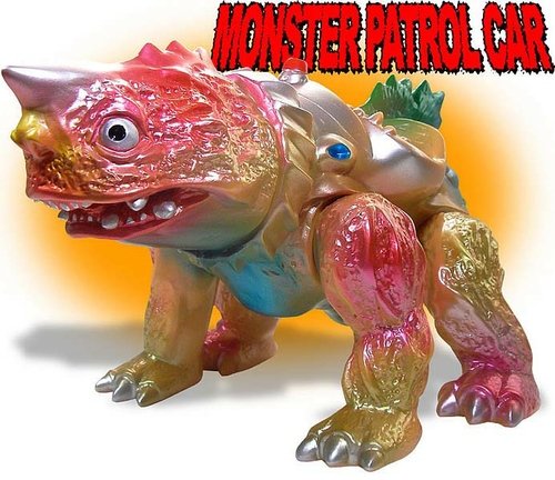 Monster Patrol Car (怪獣パトカー) figure by Elegab, produced by Elegab. Front view.