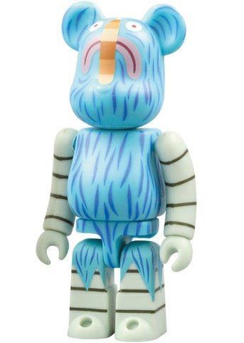 BWWT Tim Biskup Be@rbrick 100% figure by Tim Biskup, produced by Medicom Toy. Front view.