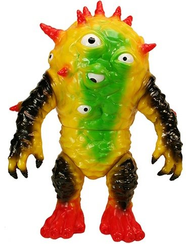 Kaiju Eyezon - 2nd Version Colorway figure by Mark Nagata, produced by Max Toy Co.. Front view.