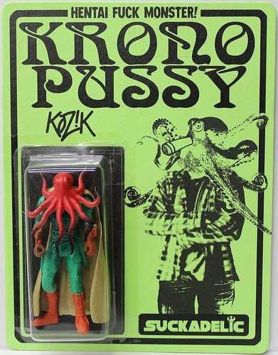 Kronopus The Lord Hentai figure by Frank Kozik, produced by Suckadelic. Front view.
