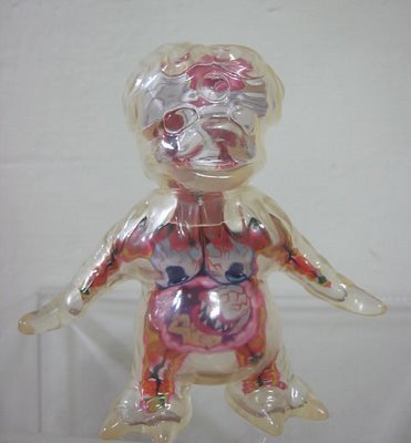 Nougaki - Clear w/ Guts  figure by Naoki Koiwa, produced by Cronic. Front view.