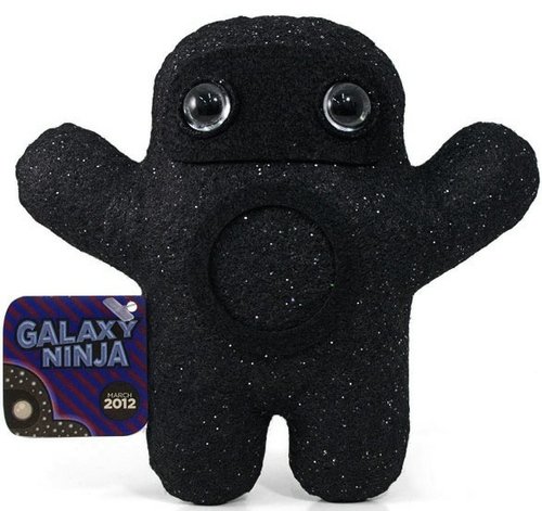 Galaxy Ninja  figure by Shawn Smith (Shawnimals), produced by Shawnimals. Front view.