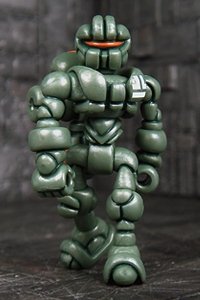 Argen MK V figure, produced by Onell Design. Front view.