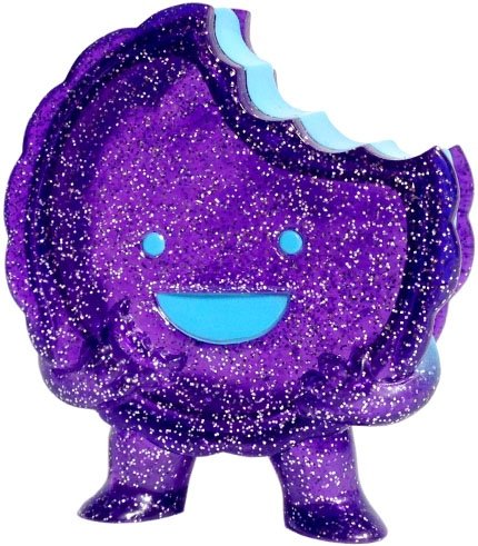 Foster - Glitter Grape, SDCC 2013 figure by Brian Flynn, produced by Super7. Front view.