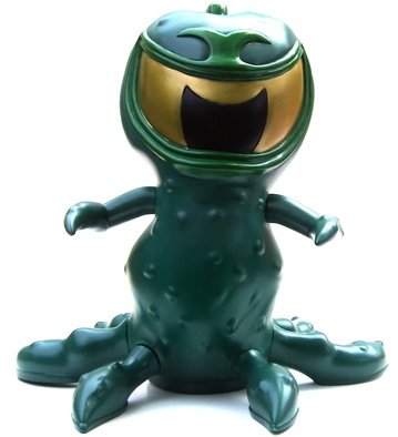Tentikill - Deep Sea Green figure by Steve Forde, produced by Go Hero. Front view.