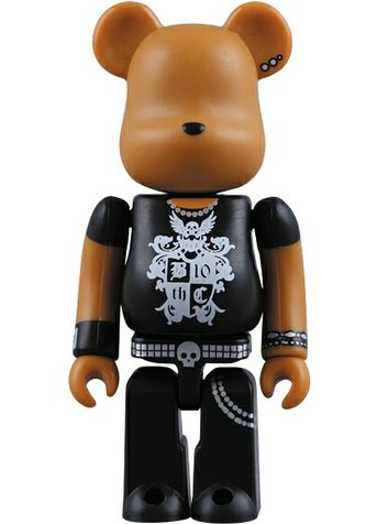 Beyond Cool Be@rbrick 100% - 10th Anniversary figure, produced by Medicom Toy. Front view.