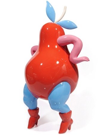 Popfruit figure by Parra, produced by Toykyo. Front view.