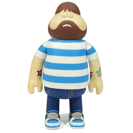Leon - Stussy figure by James Jarvis, produced by Amos Toys