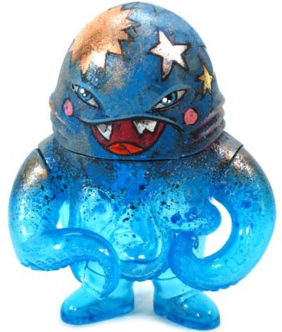 Buried Space Squirm figure by Leecifer. Front view.