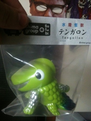 Ten-Gallon - Lime Green figure by Chima Group, produced by Chima Group. Front view.