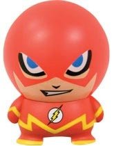 Flash figure by Dc Comics, produced by A&A Global Industries. Front view.