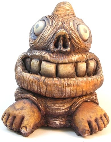 Footlie  figure by We Become Monsters (Chris Moore) . Front view.