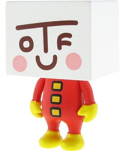 2 Moji To-Fu figure figure by Devilrobots, produced by Devilrobots Sis. Front view.