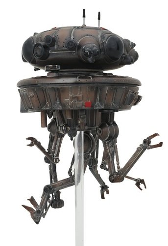 Probot figure by Lucasfilm Ltd., produced by Medicom Toy. Front view.