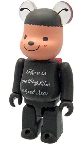 Cotty the Ladybird - Secret Animal Be@rbrick Series 21 figure by Karel Capek, produced by Medicom Toy. Front view.