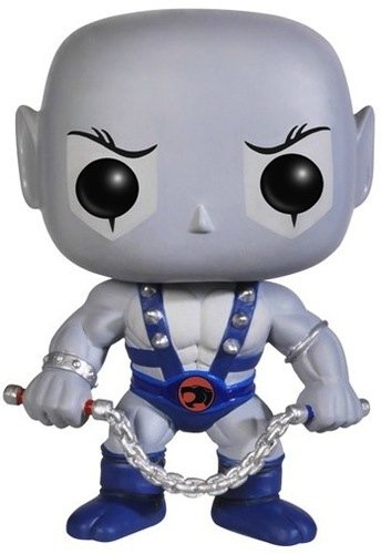 Thundercats - Panthro POP! figure by Funko, produced by Funko. Front view.