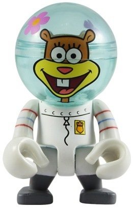 Sandy Trexi figure by Nickelodeon, produced by Play Imaginative. Front view.