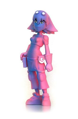 Molly - Extra Spicy Twilight  figure by Savtheworld, produced by Muttpop. Front view.