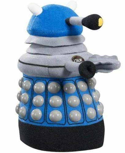 Doctor Who Talking Plush - Dalek figure, produced by Underground Toys. Front view.