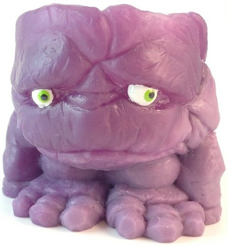 Its Growing On Me - Purple figure by Motorbot, produced by Deadbear Studios. Front view.