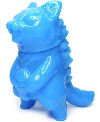 Rakugaki Blue Micro Negora figure by Konatsu X Max Toy Co., produced by Max Toy Co.. Front view.