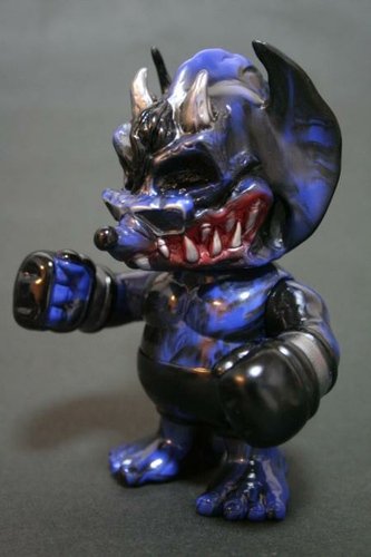 Evil-Shit (Ao-Oni Version) figure by Hirota Saigansho, produced by Brutal Monsters. Front view.