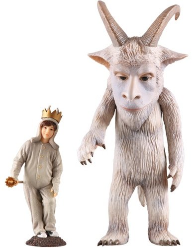 Alex and Max VCD No. 148 figure by Maurice Sendak, produced by Medicom Toy. Front view.