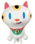 Mao Cat figure by Touma, produced by Bandai. Front view.