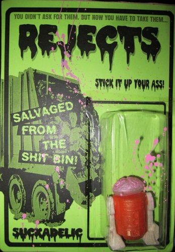 Rejects (Spray2 Misanthrope) figure by Sucklord, produced by Suckadelic. Front view.