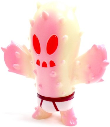 Little Prick - Glowing Sundown figure by Brian Flynn, produced by Super7. Front view.